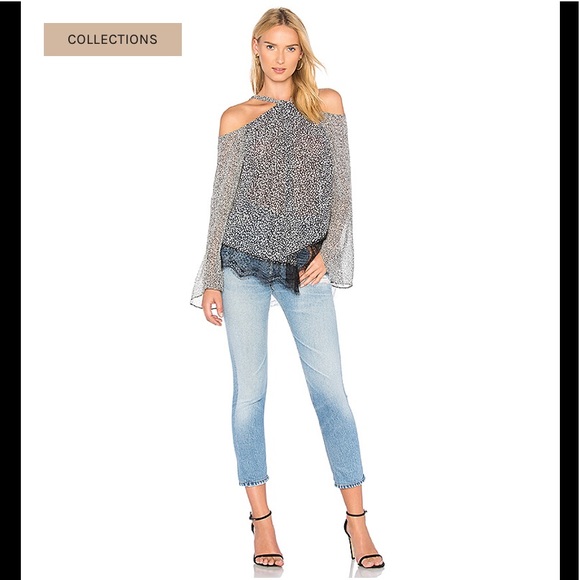 Derek Lam10Crosby Cold-shoulder Halter Lace,NWT - Picture 4 of 4